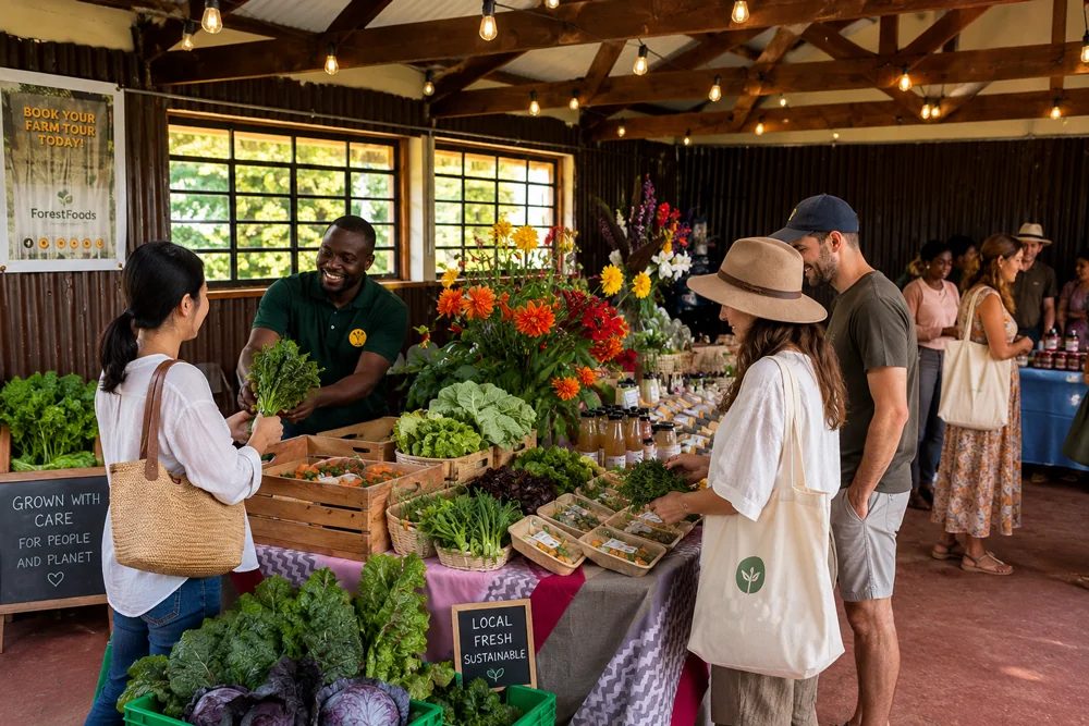 Market day at Brackenhurst