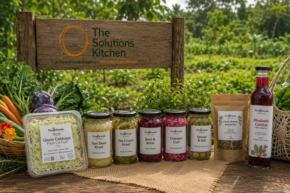 The Solutions Kitchen range at the farm