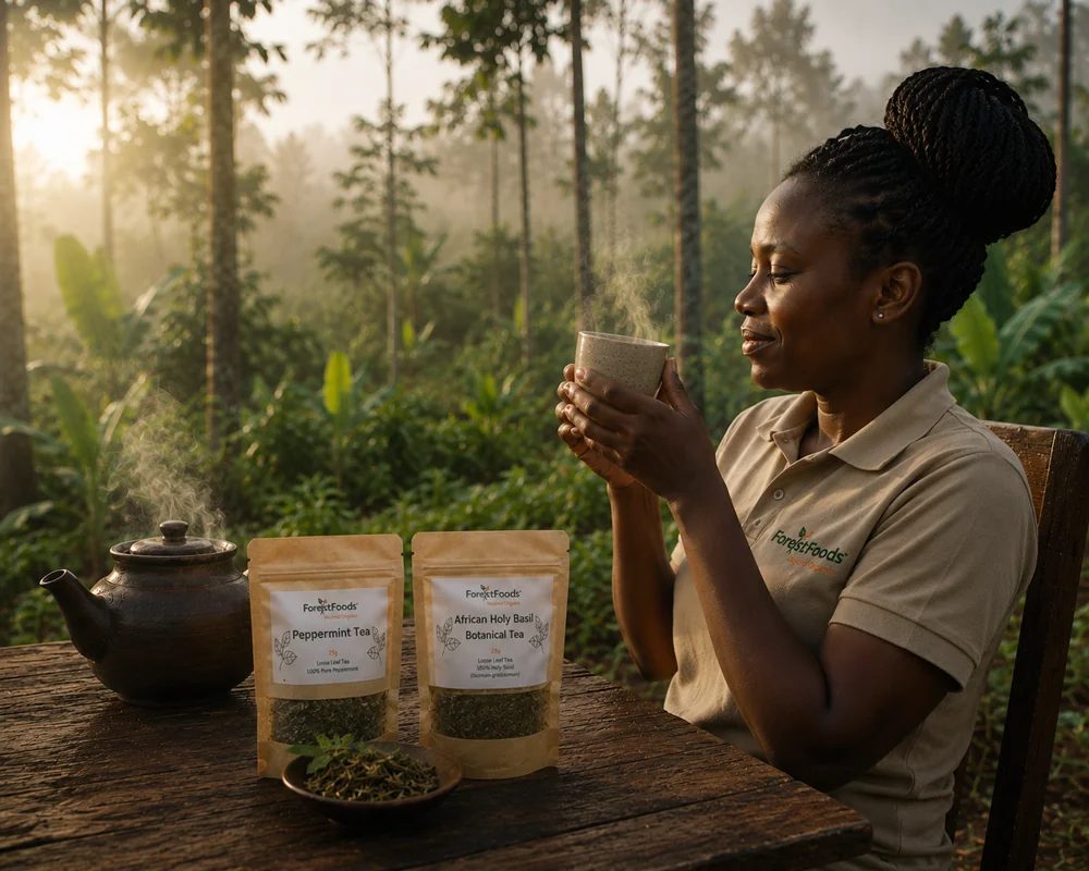 Botanical tea moments